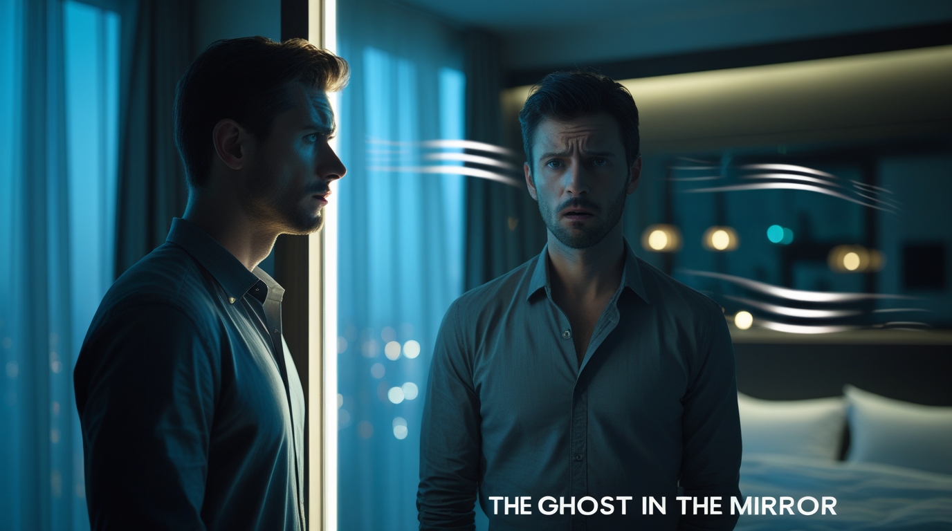 The Ghost in the Mirror Psychological Thriller Concept